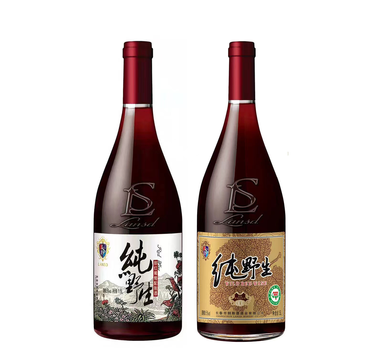 纯野生甜红葡萄配制酒